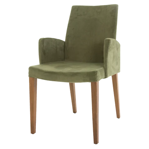 Green ergonomic chair